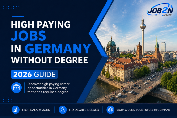 High Paying Jobs in Germany Without Degree