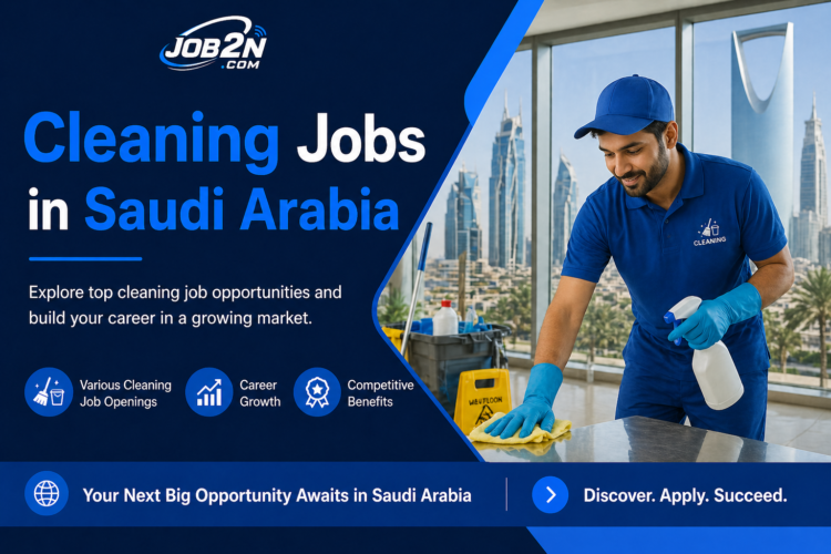 Cleaning Jobs in Saudi Arabia